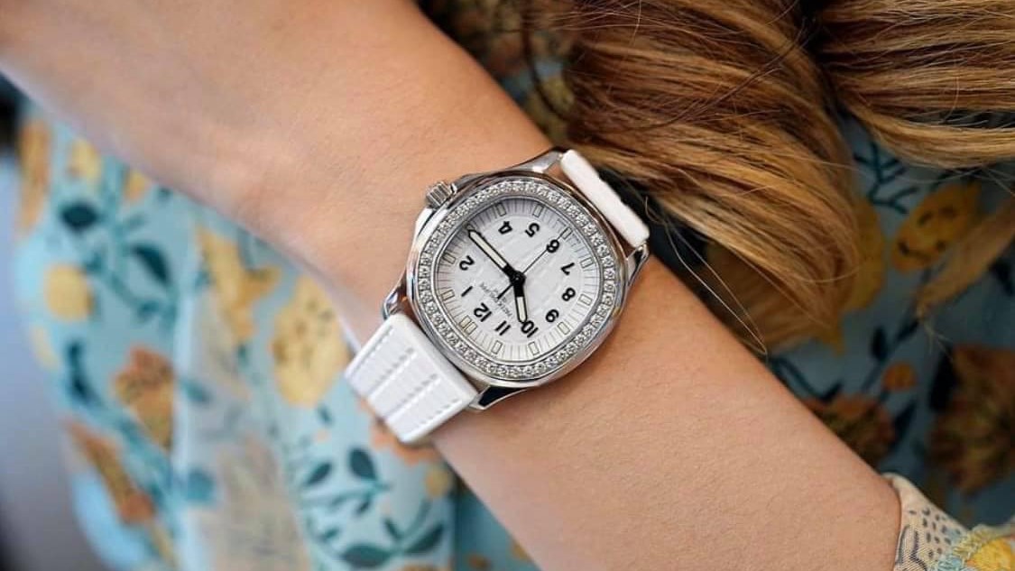  Đồng hồ Patek Philippe Aquanaut 5067A-011 Luce Pure White Ladies Watch