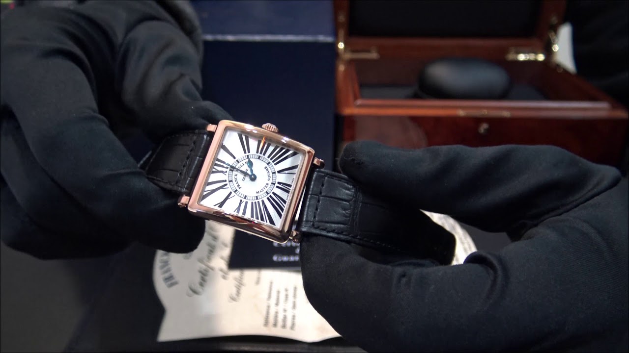  Đồng hồ Franck Muller mặt vuông - Siêu phụ kiện đẳng cấp dành cho giới thượng lưu