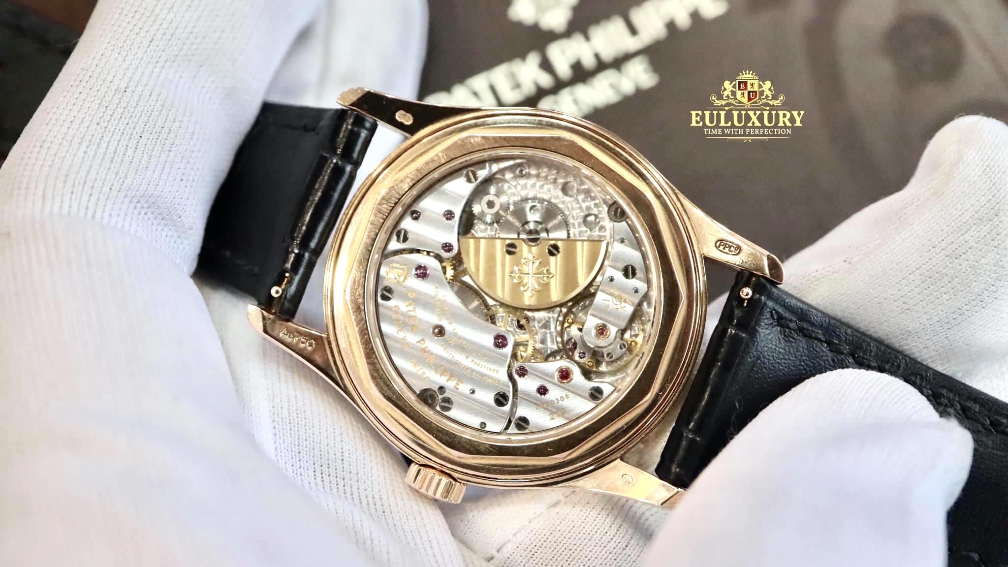  Đồng hồ Patek Philippe cơ lộ máy chính hãng - Đẳng cấp nhà vua