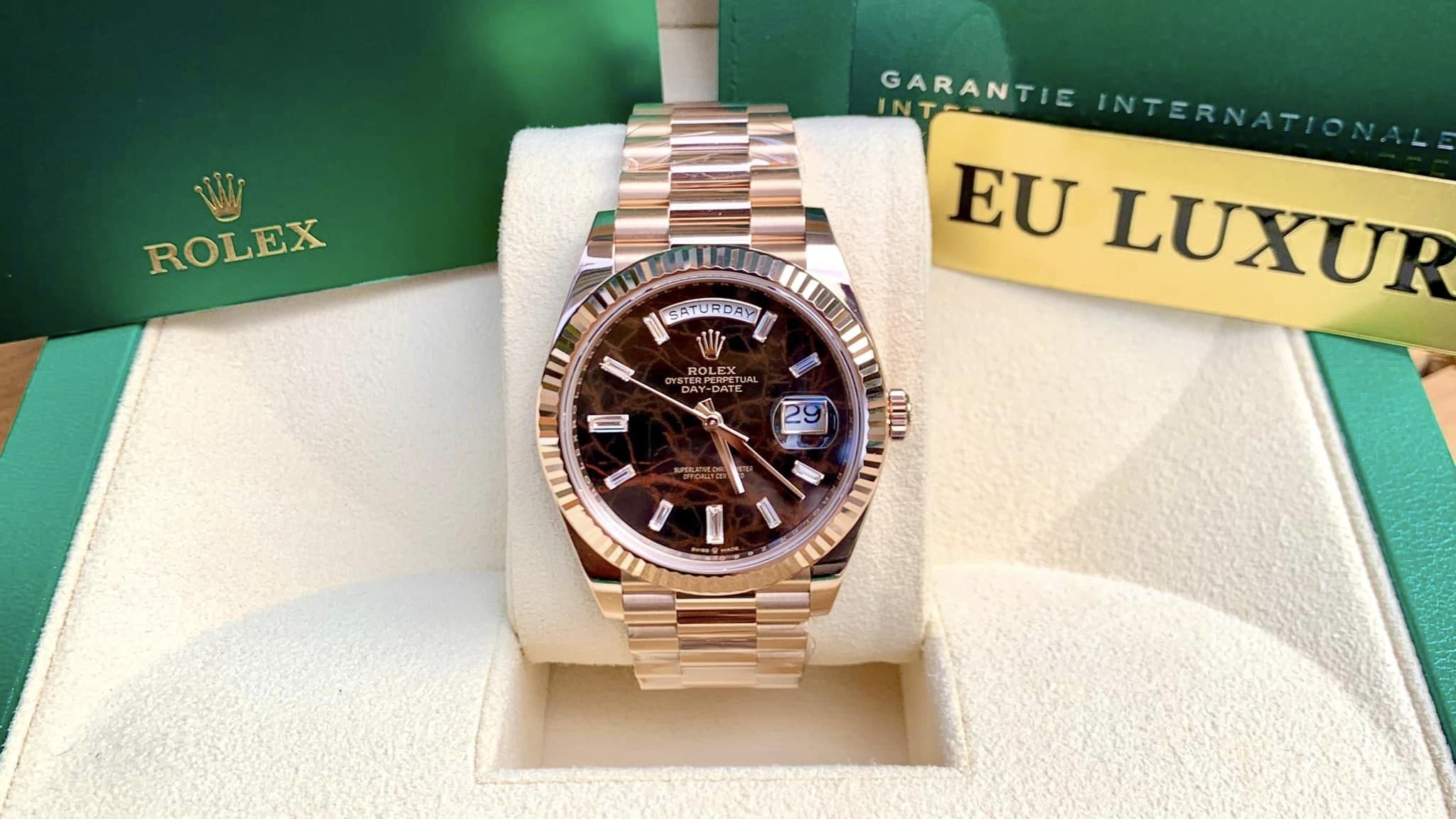  Rolex 18k mang lại sự tinh tế và đẳng cấp vượt thời gian