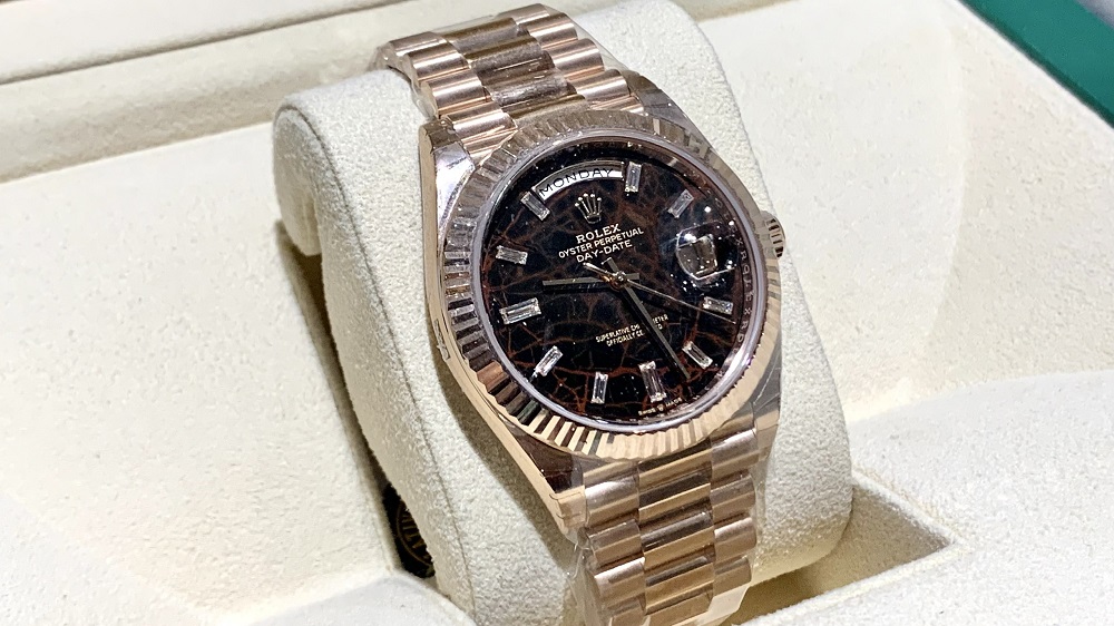  Đồng hồ Rolex vàng hồng - sự sang trọng đến từ trang sức 