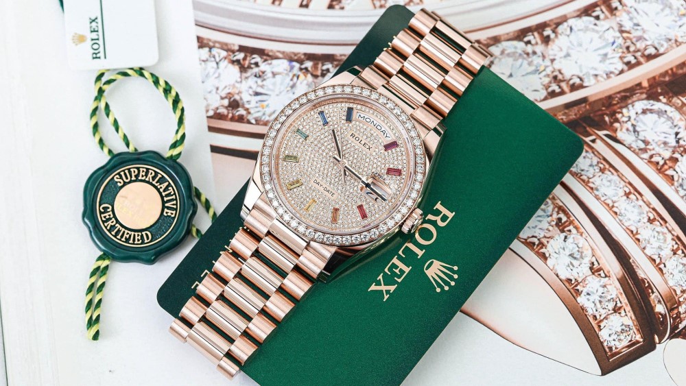  Đồng hồ Rolex Full Diamond- chất lượng tạo nên thương hiệu