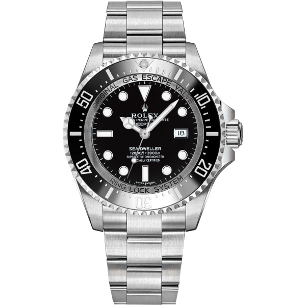 Đồng Hồ Rolex Oyster Perpetual Rolex Deepsea 44mm 136660-001 chất liệu Oystersteel dây đeo Oyster