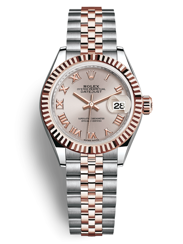 Rolex Oyster Perpetual Lady-Datejust 28mm 279171-005 dây đeo Jubilee