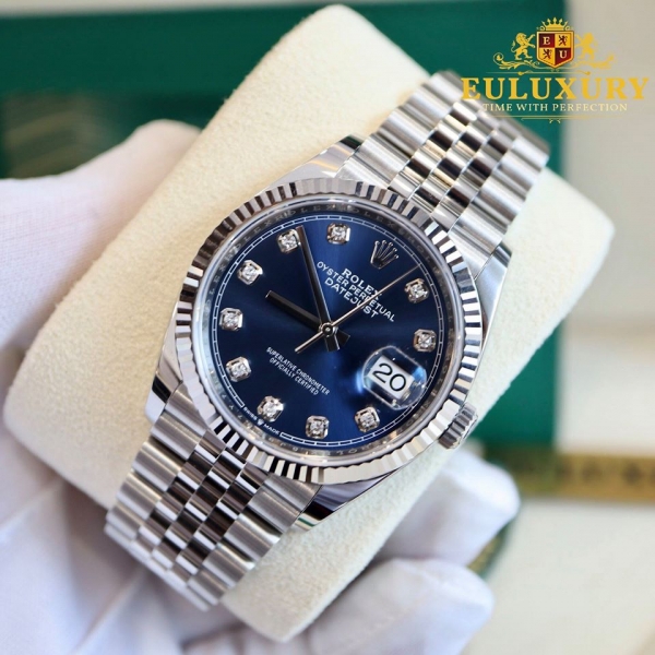 Rolex Oyster Perpetual Xanh