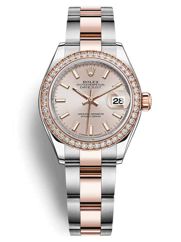 Rolex Oyster Perpetual Lady-Datejust 28mm 279381-009 dây đeo Oyster