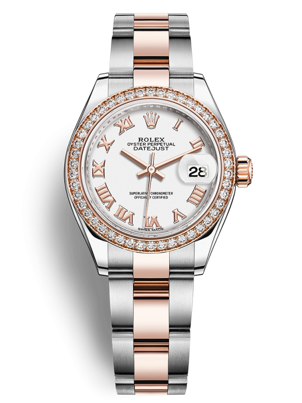 Rolex Oyster Perpetual Lady-Datejust 28mm 279381-006 dây đeo Oyster