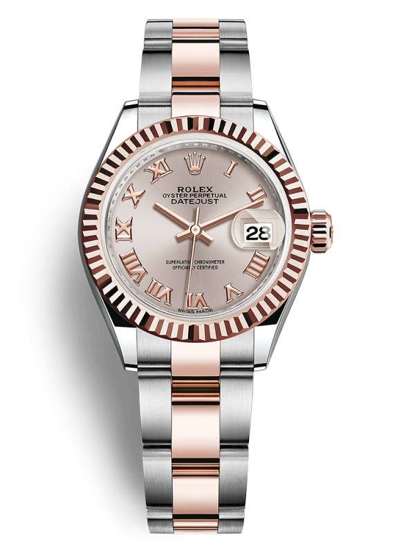 Rolex Oyster Perpetual Lady-Datejust 28mm 279171-001 mặt số sundust