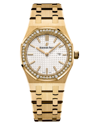 Phiên bản màu bạc hoặc màu xanh với hoa văn của Grande Tapisserie dây đeo vàng hồng 18 cara