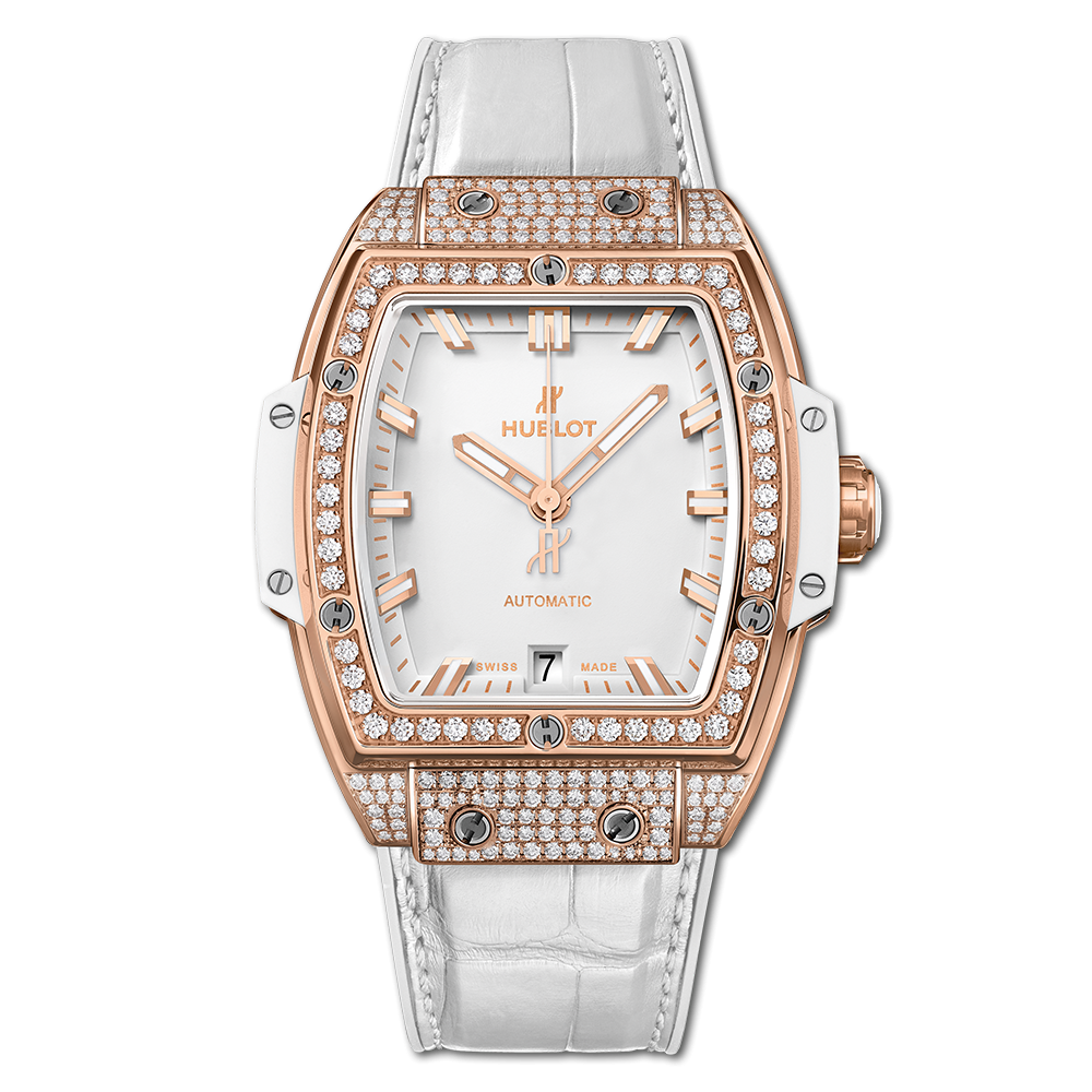 Hublot Spirit Of Big Bang King Gold White Pavé 39mm