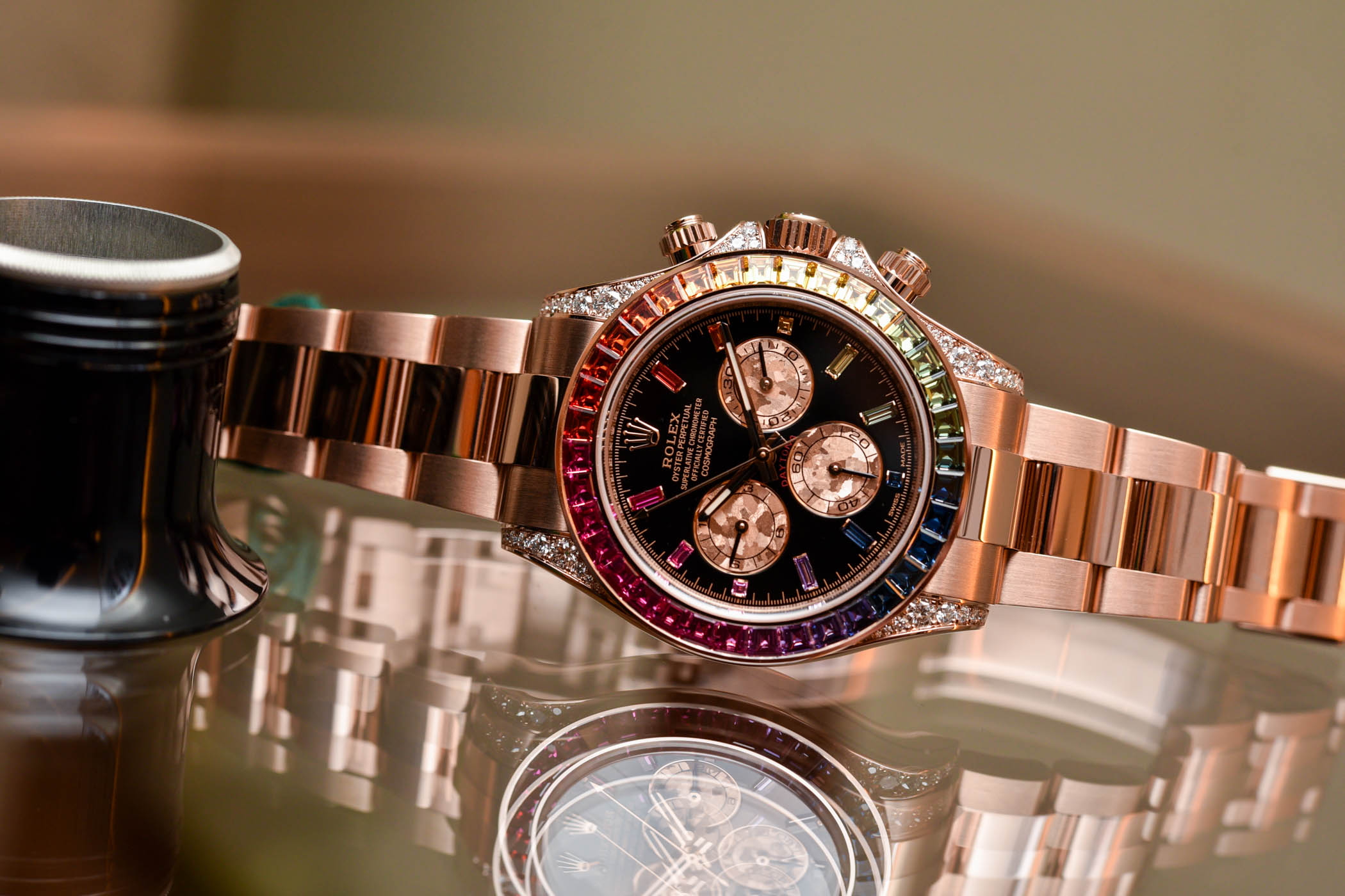 Rolex Daytona Rainbow Everose Gold